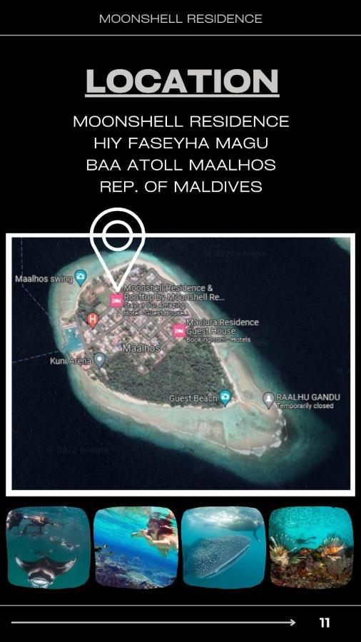 Moonshell Residence Maalhos  Buitenkant foto